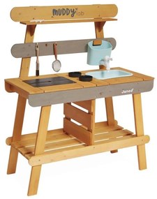 Janod - Cucina in legno per esterni MUDDY LAB