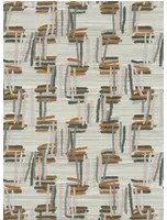 Arte International Carta da parati Tatami - Ginger Rose