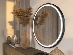 Specchio LED in cornice per bagno C4