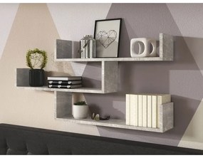 Mensola TRIO 55x119 cm grigio