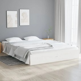 Giroletto Bianco İn Legno Massello 140x190 Cm /