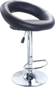 GUSTAVO - sgabello alto in acciaio set da 2