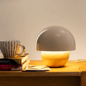 Brilliant - Lampada da tavolo NALAM 1xE14/40W/230V grigio/cenere