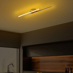 Plafoniera LED in oro 10x86 cm Umut - Opviq lights