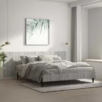 Testiera Letto Grigio Sonoma 240x1,5x80 cm Legno Ingegnerizzato 816980