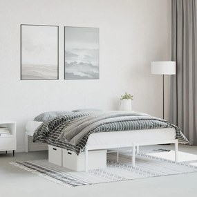 Giroletto İn Metallo Bianco 140x190 Cm /