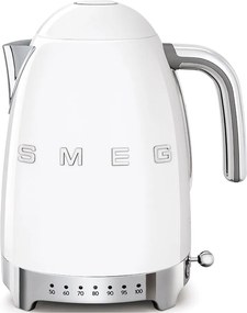 Bollitore in acciaio inox bianco da 1,7 l Retro Style - SMEG