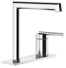 Miscelatore lavabo senza scarico con flessibili parte incasso non inclusa cromo ingranaggio 63515 gessi