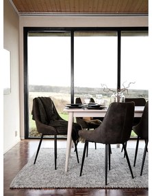 Tavolo da pranzo pieghevole in rovere 180x90 cm Tyler - Rowico