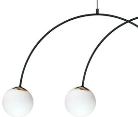Zuma Line 1220 - Lampadario su cavo BOW 4xE14/10W/230V nero
