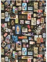 Christian Lacroix Carta da parati Maison de Jeu - Réglisse