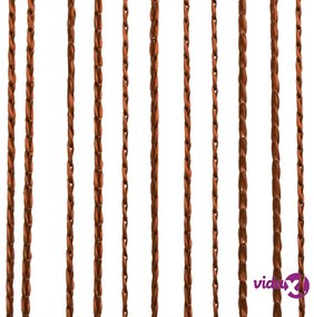 vidaXL 2 Pz Tende a Fili 100x250 cm Marroni