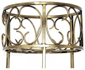 Portafiori 88x28 cm oro