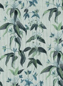 House of Hackney Carta da parati Urtica - Myrtle Stripe