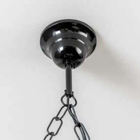 Brilagi - Lampadario a sospensione con catena QUEEN 4xE14/40W/230V faggio/noce