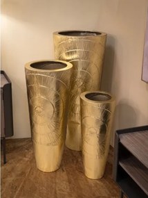 Porta Vasi Goldely Tris Cm Ø 50,8X114,9-40X92,7-29,8X70,5