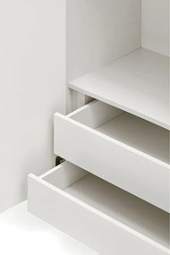 Cassettiera alta bianca 97x130 cm Sierra - Teulat