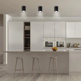 Rabalux 2055 - Faretto KOBALD 1xE27/25W/230V nero