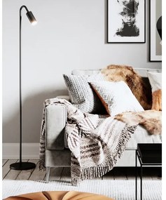 ByRydens 4100950-4002 - Lampada da terra CURVE 1xGU10/7W/230V nera