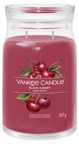 Black Cherry candela in giara grande Yankee Candle