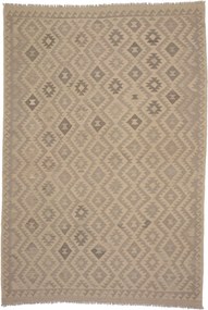 Kilim Tappeto orientale 200x290 Beige (Afghanistan) Tessuto A Mano
