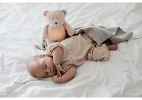 Moonie - Compagno di coccole con melodia e luce orsacchiotto 2.0 organic polar