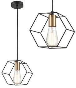 Lampada APP1131-1CP Black/gold