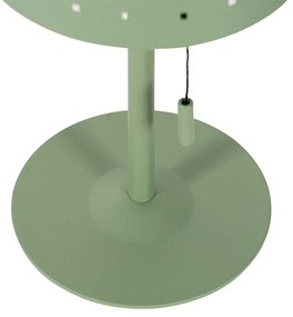 Lampada da tavolo da esterno verde incl. LED dimmerabile a 3 livelli ricaricabile e solare - Ferre