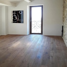 Parquet multistrato striscia di parquet L in rovere naturale oliato natura sp. 14/3 mm 2.678 m²