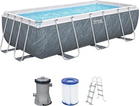 Bestway Set Piscina Power Steel 404x201x100 cm
