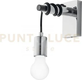 Applique a parete  a parete admiral cromo 1 luce attacco e27 15,5x43cm