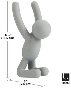 Ganci in plastica da parete in set da 3 Buddy - Umbra