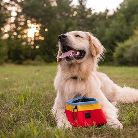 Ciotola da viaggio pieghevole in tessuto ø 18 cm Sunrise - P.L.A.Y.