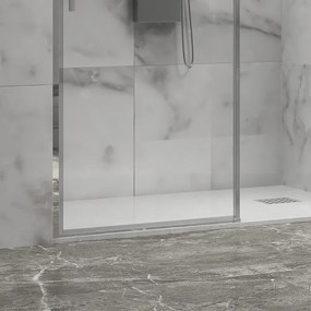 Porta doccia 150 cm scorrevole vetro 6 mm altezza 200h | KLA4000C - KAMALU