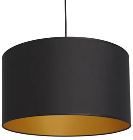 Lampadario su corda ARDEN 1xE27/60W/230V d. 40 cm nero/oro