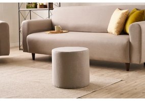 Pouf RONDO Ø 40 cm beige