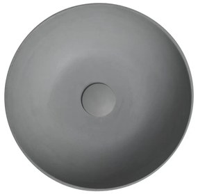Lavabo in cemento grigio, ø 39 cm Formigo - Sapho