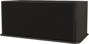 Mobile da bagno sospeso sotto lavabo L 98 x H 42 x P 50 cm nero laccato opaco, 1 cassetto BADEN HAUS Bohemia