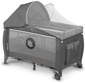 Lionelo - Culla da viaggio SVEN PLUS grigio