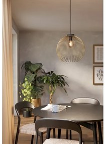 Eglo 901003 - Lampadario a sospensione con filo VENEZUELA 1xE27/40W/230V oro