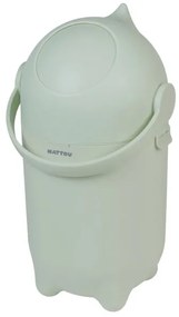 Nattou - Cestino per pannolini e fasciatoio SOFTY 50x70 cm verde