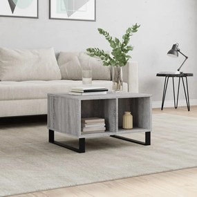 Tavolino Da Salotto Grigio Sonoma 60x50x36,5 Cm İn Multistrato /