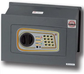 Trade Shop - Cassaforte Digitale A Muro Cassetta Sicurezza Elettronica 30x25x20cm Casa Hotel