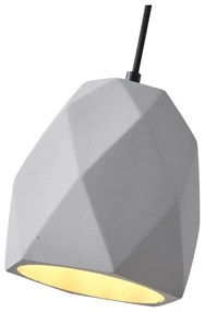 Lampadario a sospensione con filo 1xE27/40W/230V grigio