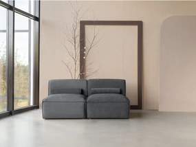 Divano componibile grigio 152 cm Flex Felix – Miuform