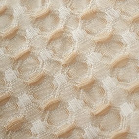 Biancheria da letto beige per letto matrimoniale 200x200 cm Muscat Waffle – Pineapple Elephant
