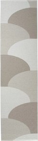 Passatoia da interno/esterno beige 70x270 cm Hill Dark Linen – Pappelina