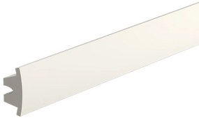 Cornice Pitturabile Bidirezionale Stondata da 2 metri per Strisce LED a parete Variante Lunghezza 2 Metri