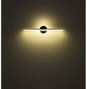 Globo 41924S - Illuminazione a LED per specchi da bagno PEPE LED/10W/230V IP44 nero