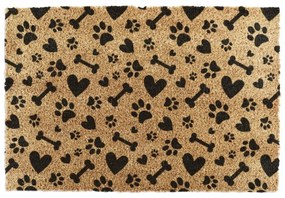 Zerbino in fibre di cocco 60x90 cm Paws and Bones – Artsy Doormats